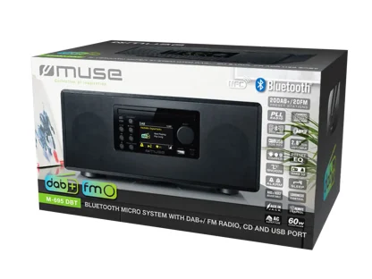 Muse micro-audiosysteem M-695DBT