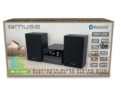 Muse micro-audiosysteem M-70DBT